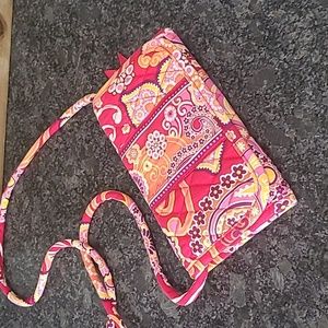 Vera Bradley Strap Wallet Crossbody Bag